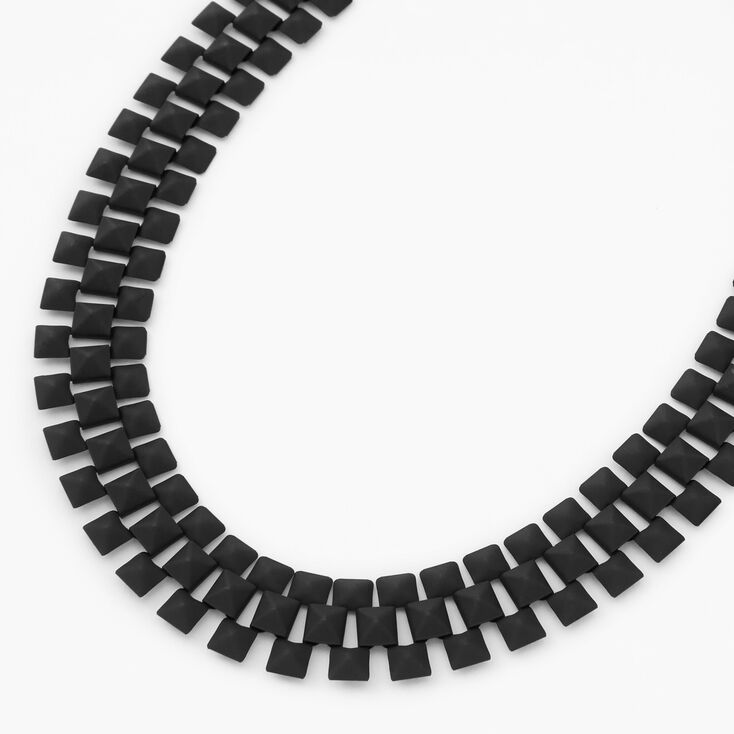 Black Panther Link Choker Necklace,