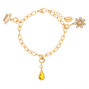 August Birthstone Bracelet Charm - Peridot,