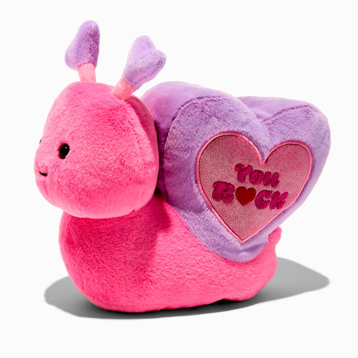 Russ&trade; 3&#39;&#39; Assorted Valentine&#39;s Day Snail Plush Toy - Styles Vary,