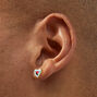 Clous d&#39;oreilles rose &agrave; motifs vari&eacute;s - Lot de 6,