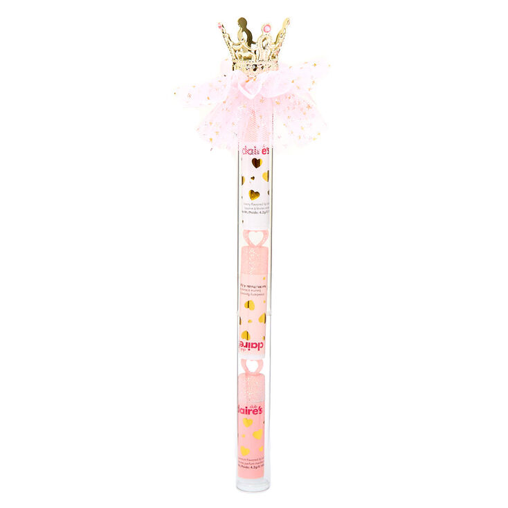 Claire&#39;s Club Princess Wand Lip Balm Set - 3 Pack,