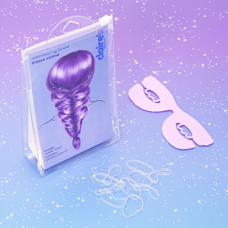 Claire's Kit d’accessoires pour tresse de sirène