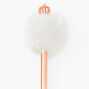 Rose Gold Pom Pom Crown Pen - Ivory,