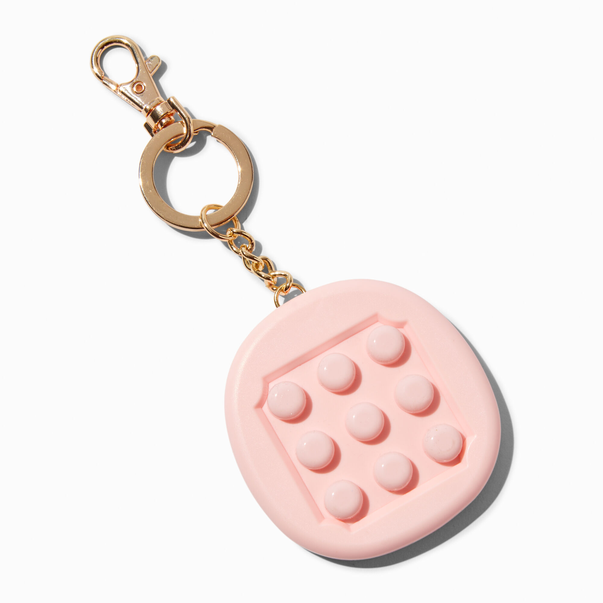 Pink Maze Game Keychain,