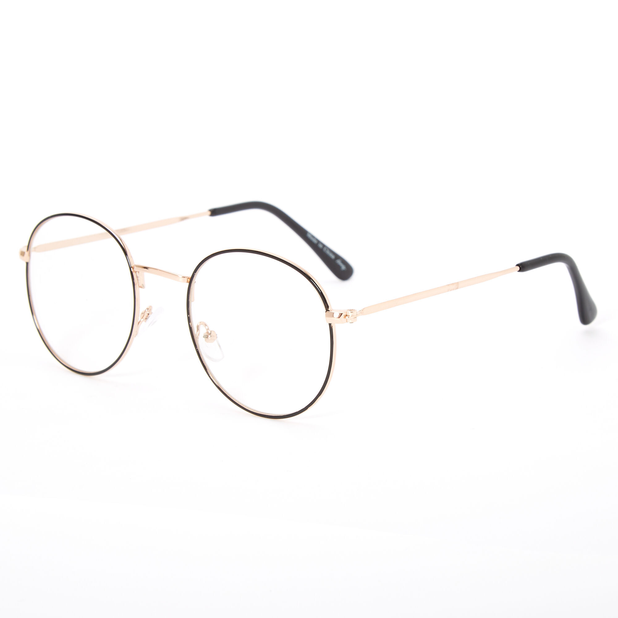 Gold outline glasses sale