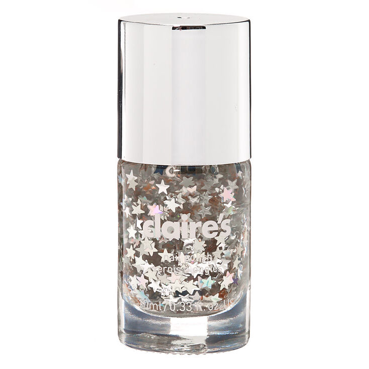 Glitter Nail Polish Starry Night Claire S Us Vsco girls of the late '90s wore adidas adissage slides with white crew socks glitter nail polish starry night