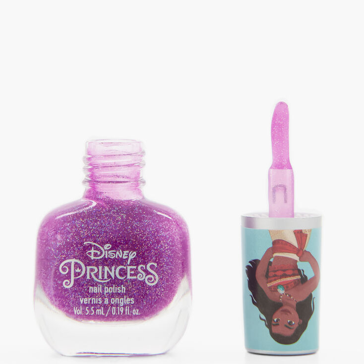 Vernis &agrave; ongles et lime &agrave; ongles Disney Princess - Lot de 7,