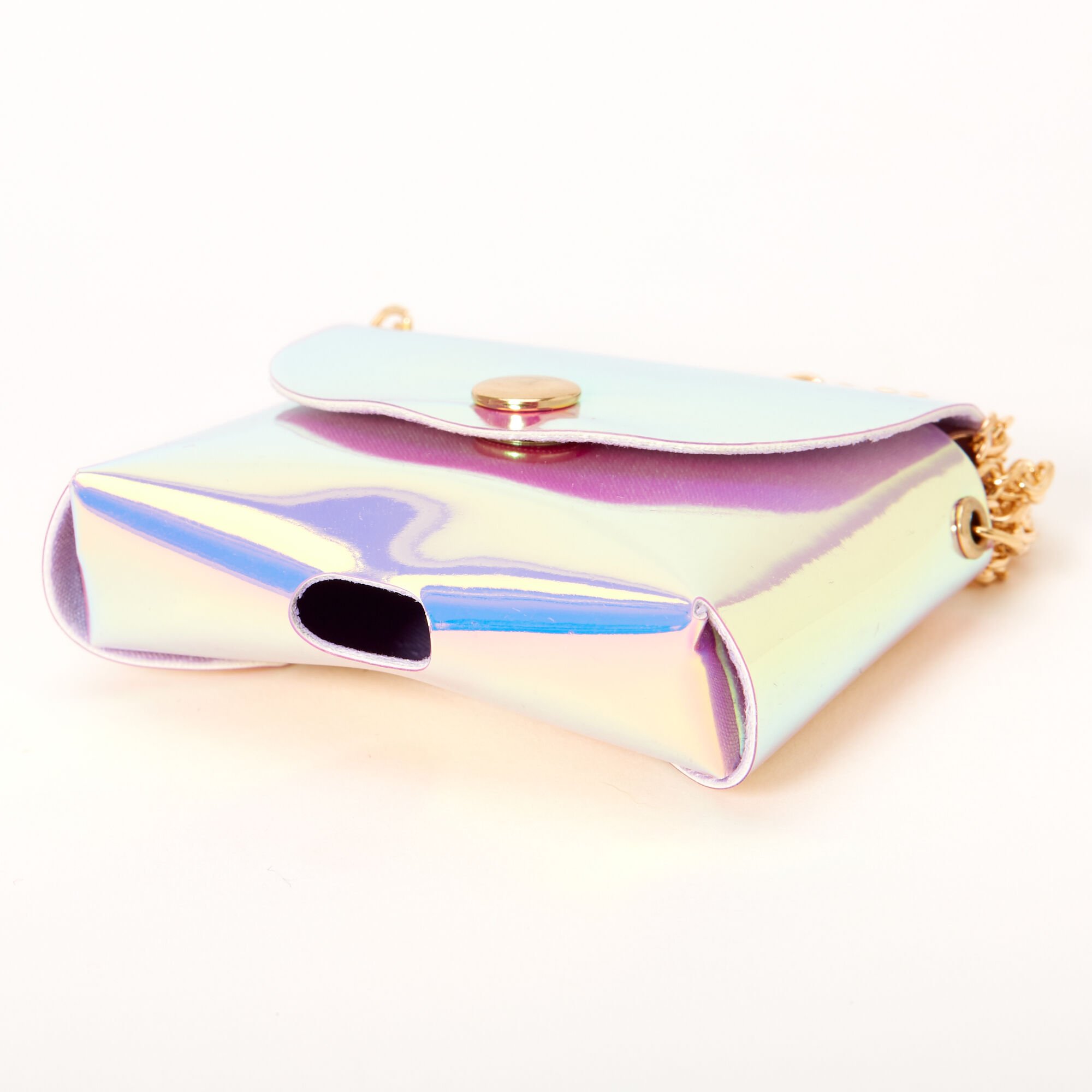 Holographic Mini Purse Earbud Case Cover - Compatible With Apple AirPods®,