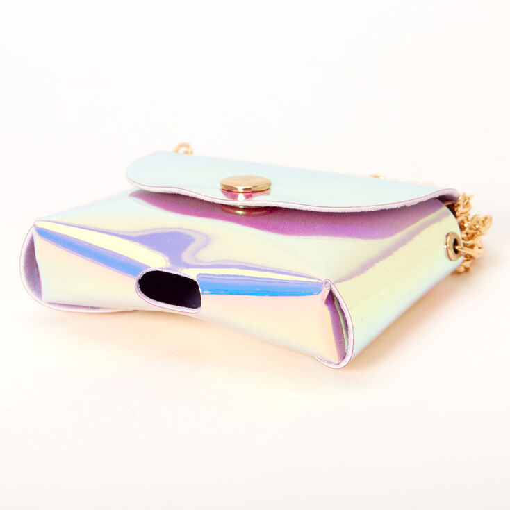 Holographic Mini Purse Earbud Case Cover - Compatible With Apple AirPods&reg;,
