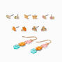 Spring Mixed Earrings Set - 6 Pack,