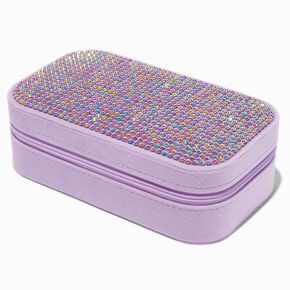 Purple Bling Jewelry Case,