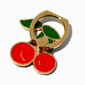 Cherry Phone Ring Stand,