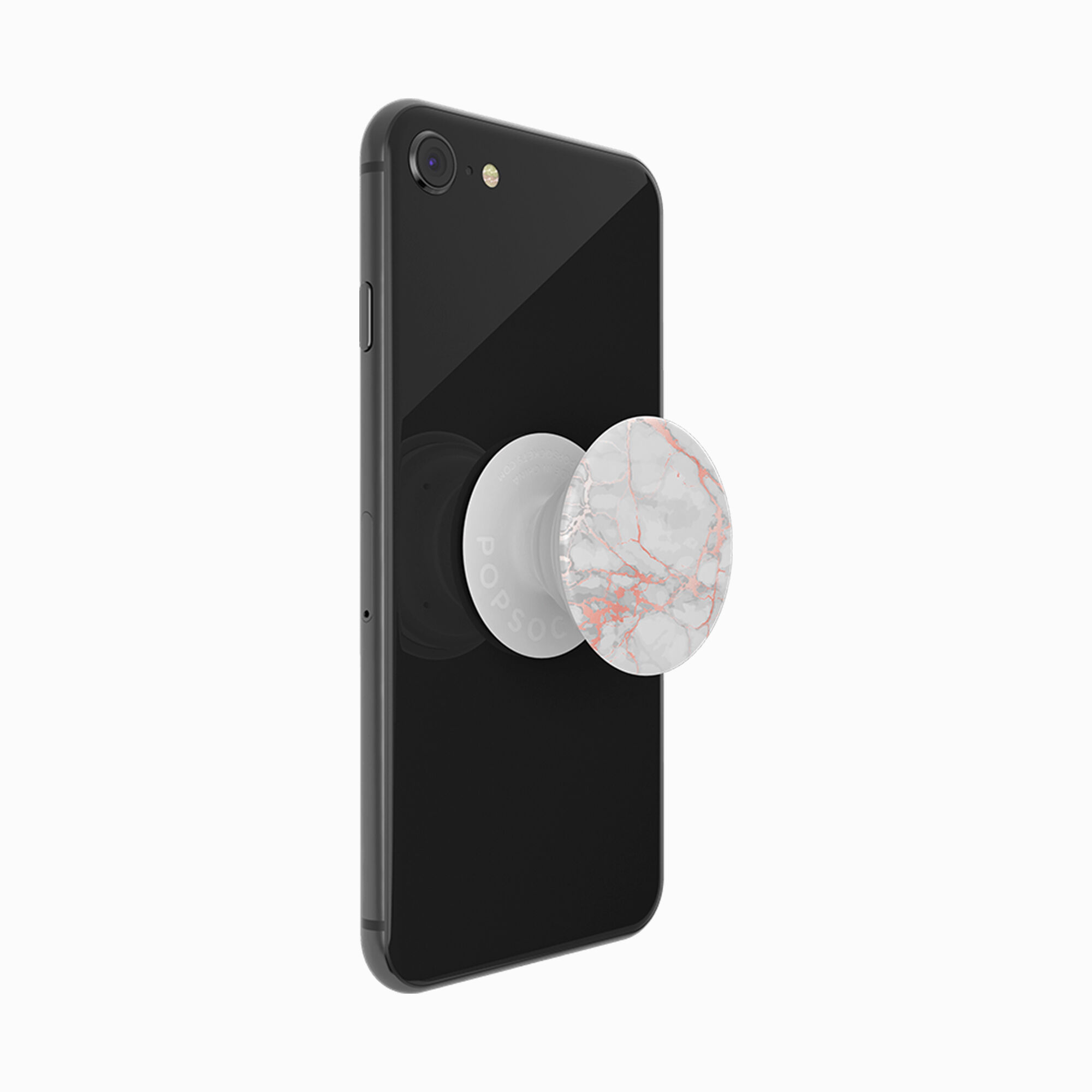 PopGrip PopSockets® interchangeable - Lutz marbré couleur doré rose,
