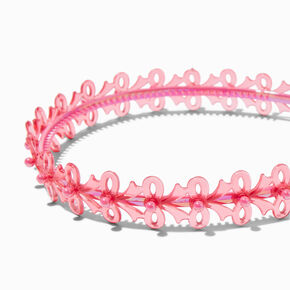 Claire&#39;s Club Pink Bow Headband,