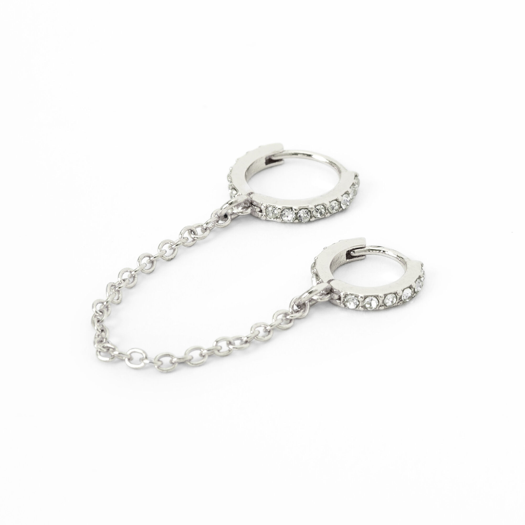 Chain earrings cartilage outlet to lobe claire's