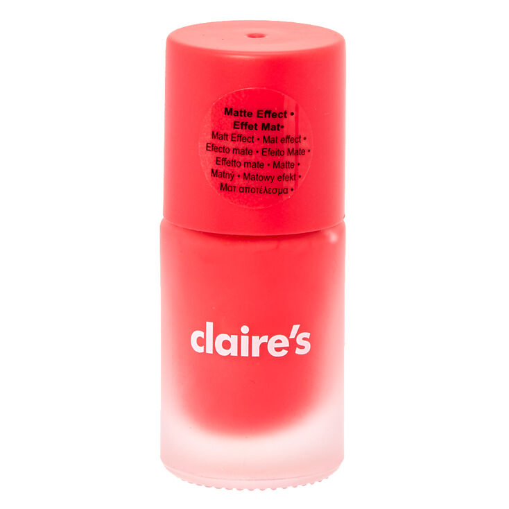 Matte Red Nail Polish Claire S Matte Red Nail Polish