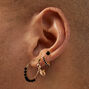 Black Onyx Beaded Earring Stackables Set - 6 Pack,