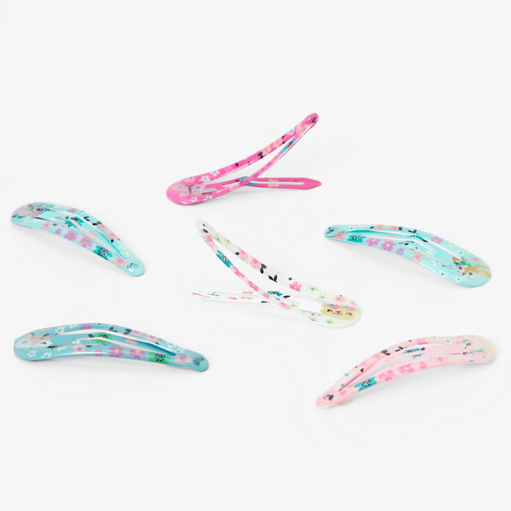 Claire&#39;s Club Little Critters Snap Hair Clips - 6 Pack,