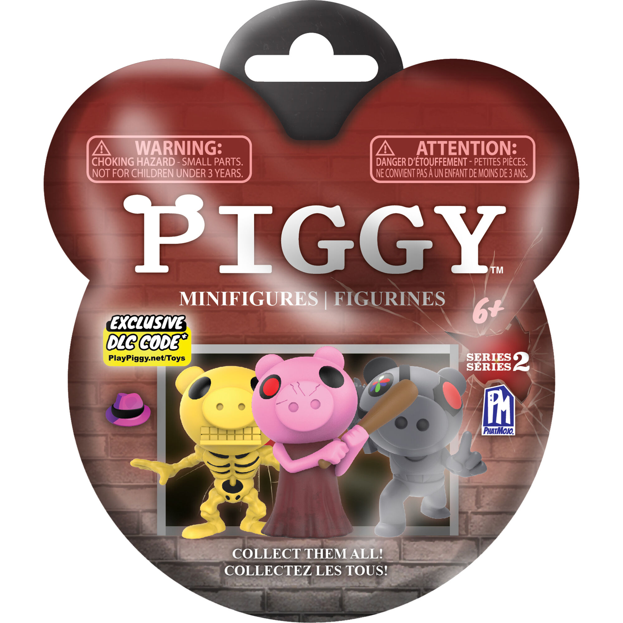 Claire's Pochette surprise mini figurine Piggy™ - Série 2