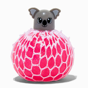 Claire&#39;s Exclusive Krazy Koala Squishy Mesh Ball Keychain Fidget Toy - Styles Vary,