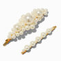 Ivory Pearl Hair Pins - 2 Pack ,