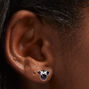 Disney Minnie Mouse Birthstone Sterling Silver Stud Earrings - February,