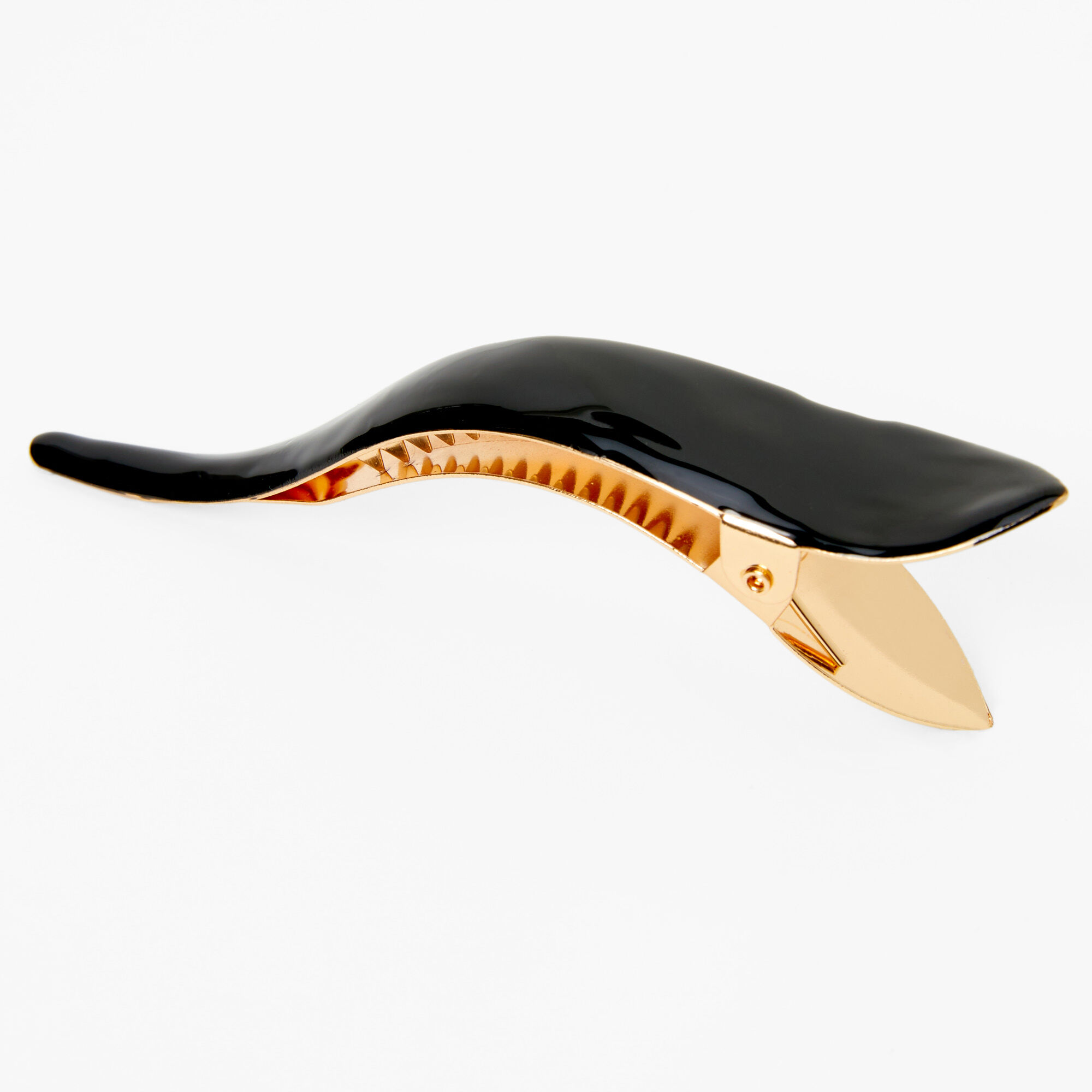 Black & Gold Wave Hair Clip,