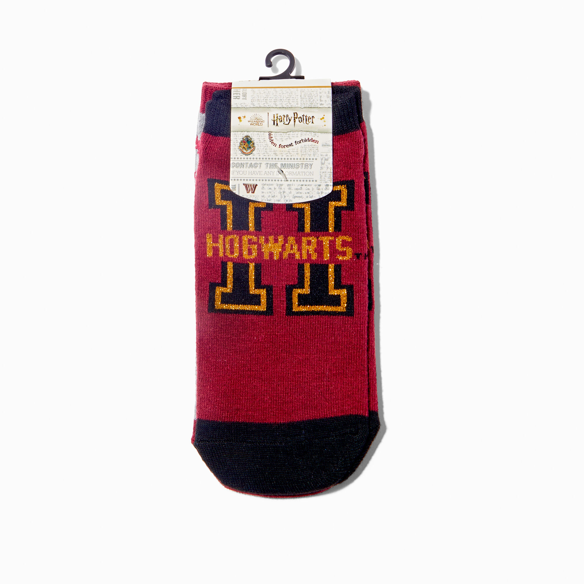 View Claires Harry Potter Hogwarts Ankle Socks 2 Pack information