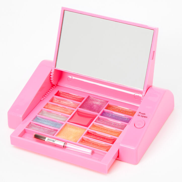 Claire's Lot de gloss bling bling à ouverture mécanique icônes - Rose