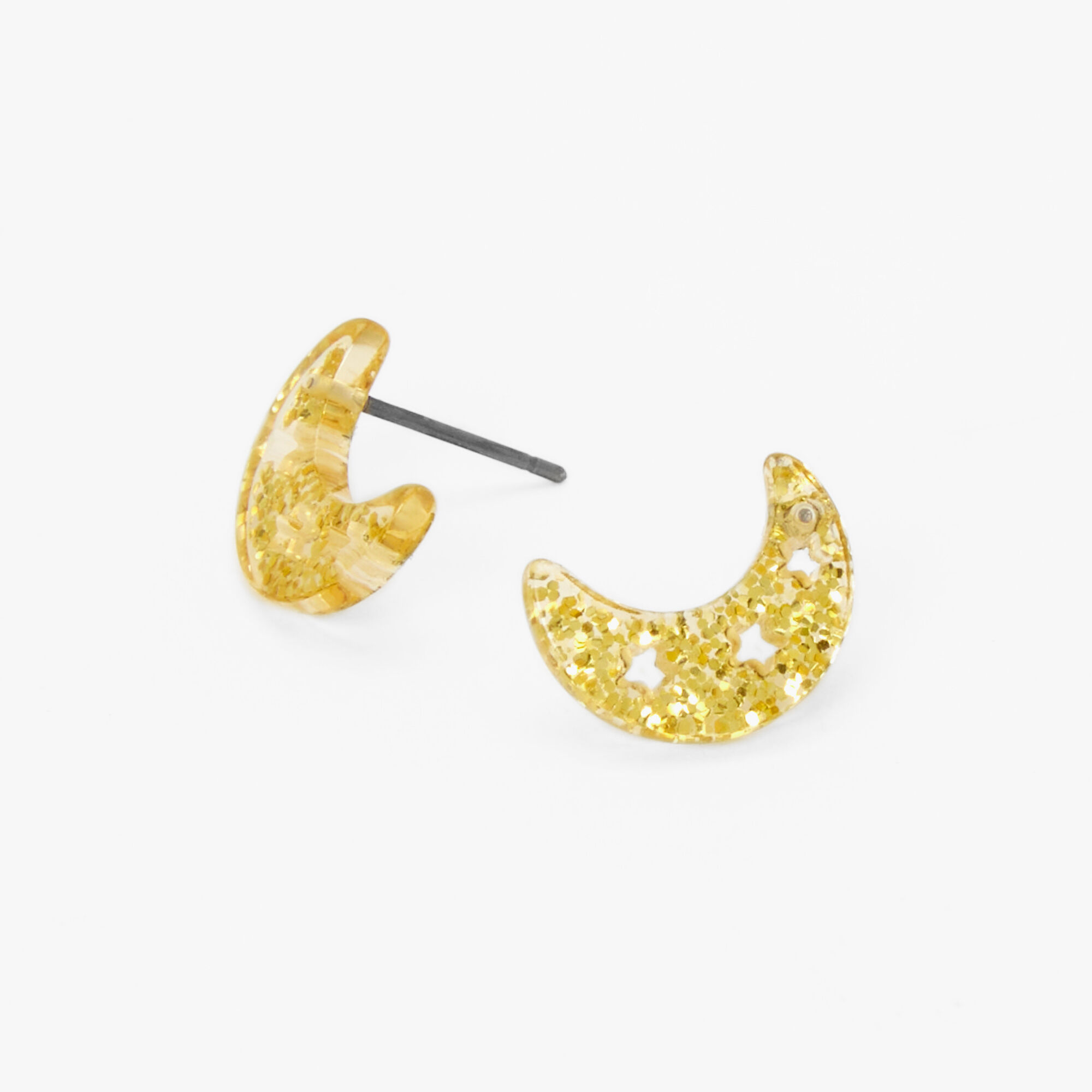 Claire's moon new arrivals earrings