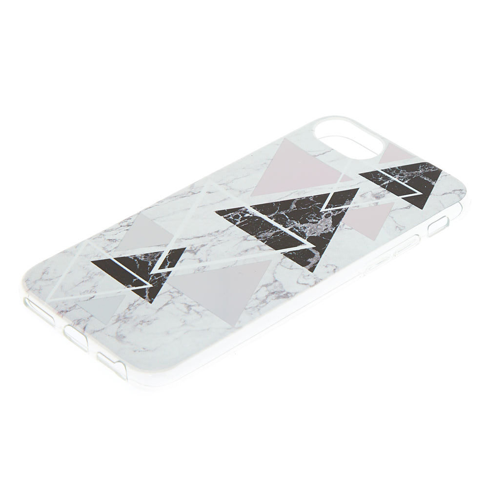 Geometric Marble Phone Case - Fits iPhone 6/7/8/SE,