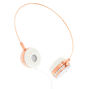 Glamorous Pearl Headphones - Rose Gold,