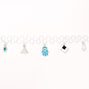 Hamsa Tattoo Choker Necklace - White,