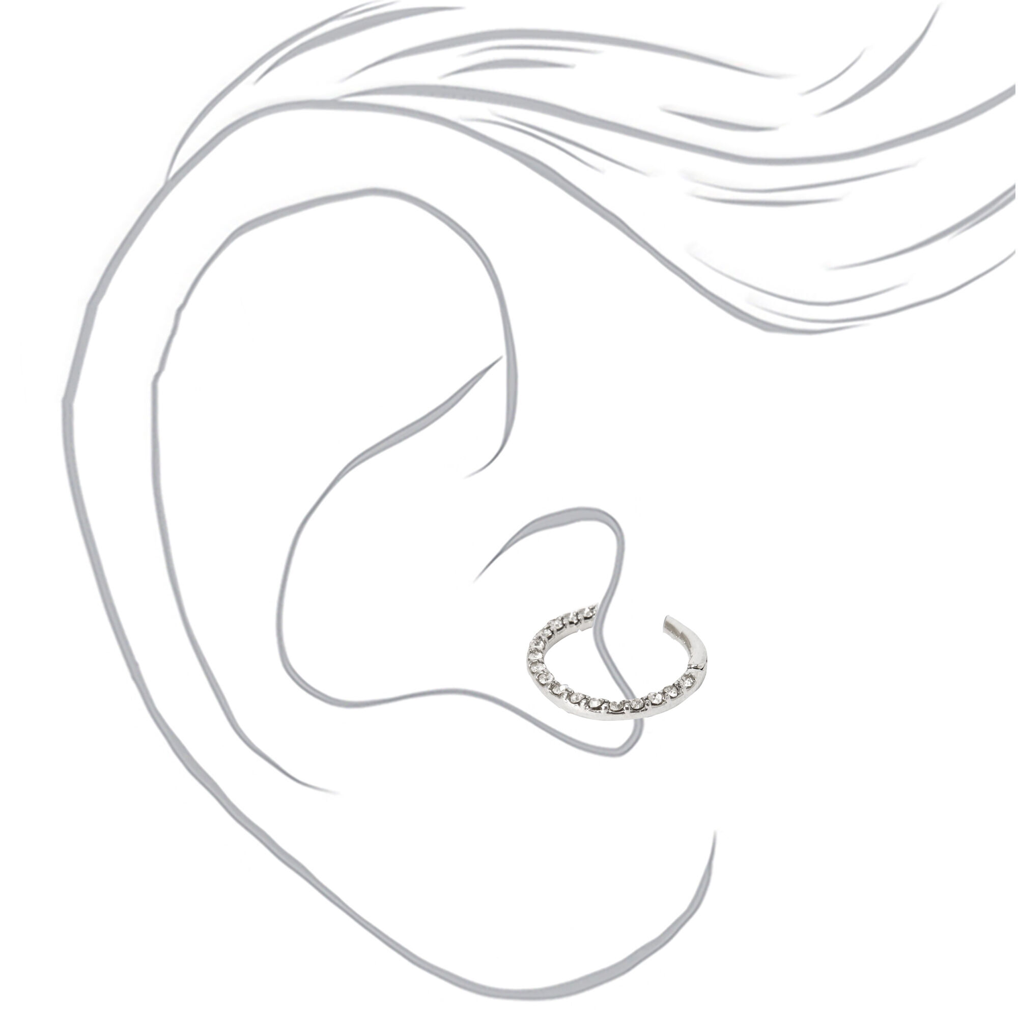 Tragus clearance jewelry claire's