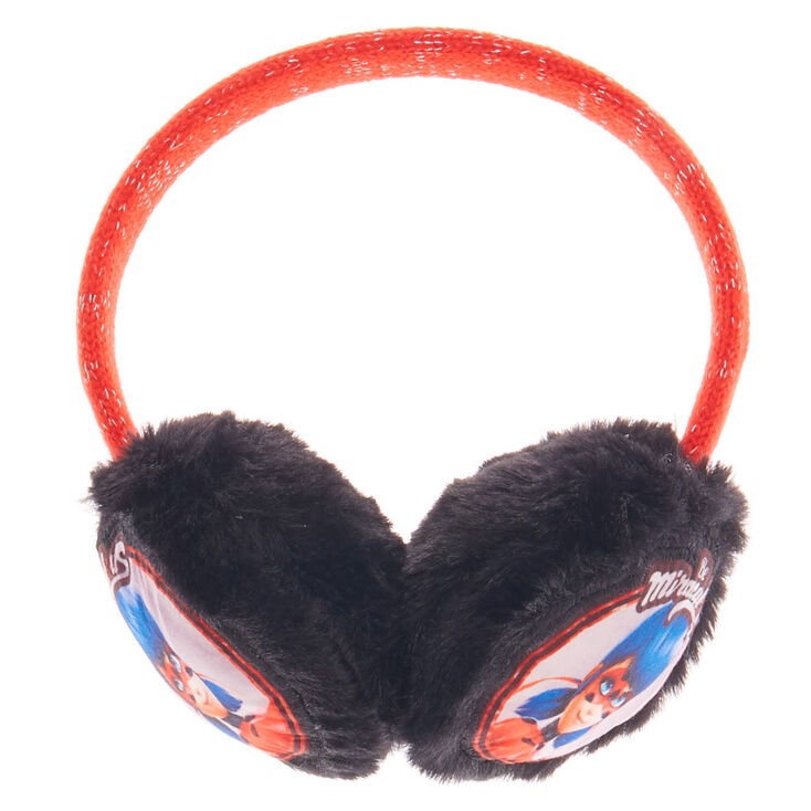Miraculous&trade; Lurex Ladybug Furry Ear Muffs - Red,