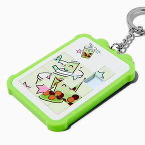 Boba Slider Game Keychain,