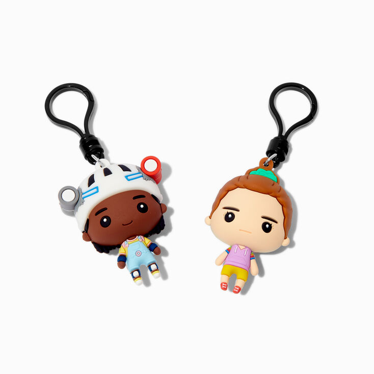 Pochette surprise clip de d&eacute;coration pour sac avec figurine Stranger Things&trade; s&eacute;rie&nbsp;3 - Les mod&egrave;les peuvent varier,