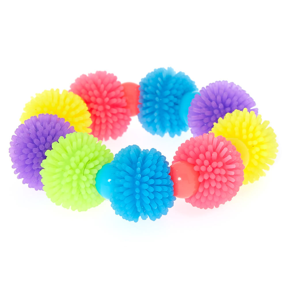 Claire s Club Rainbow Squishy Stretch Bracelet