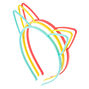Kids Bright Pastel Cat Ears Headbands,