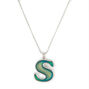 Mood Initial Pendant Necklace - S,