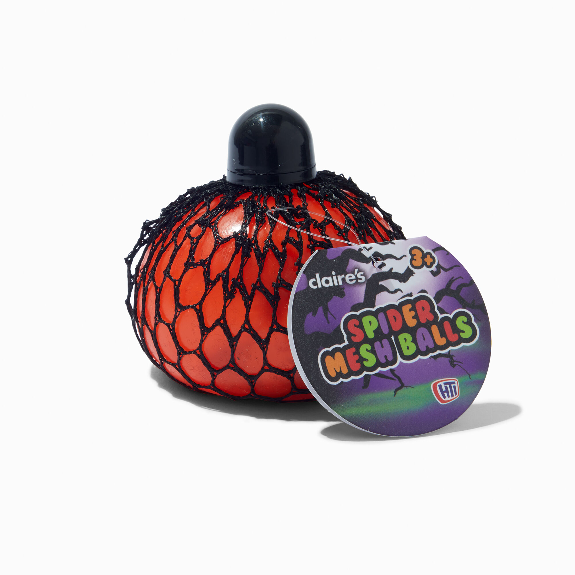 View Claires Spider Mesh Squish Fidget Ball Colors May Vary information