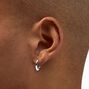 C LUXE by Claire&#39;s Sterling Silver 10mm Hoop Earrings,