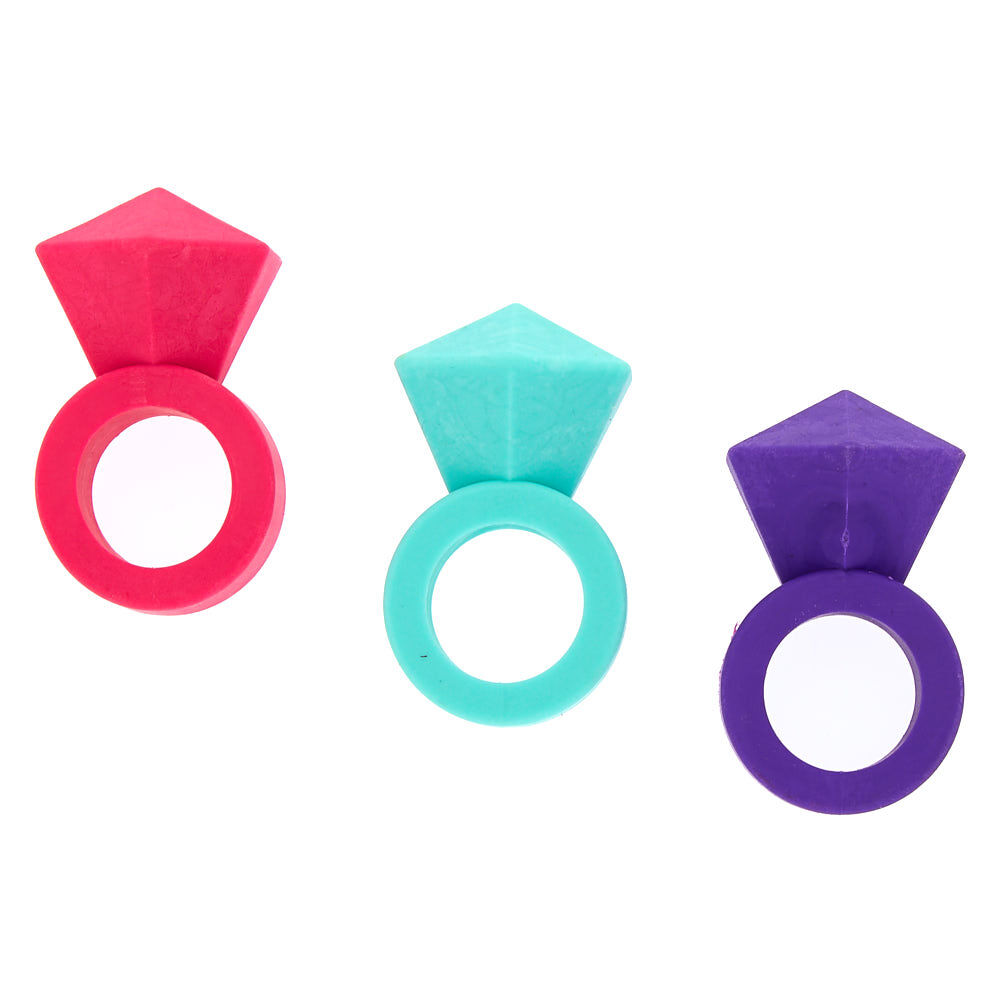 Ring Erasers - 3 Pack,