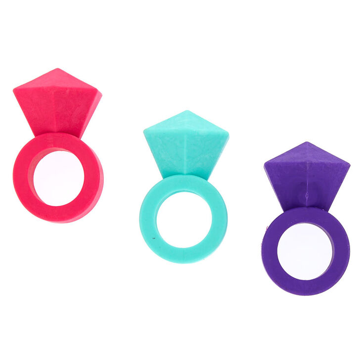 Ring Erasers - 3 Pack,