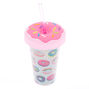 Rainbow Donut Tumbler - Pink,