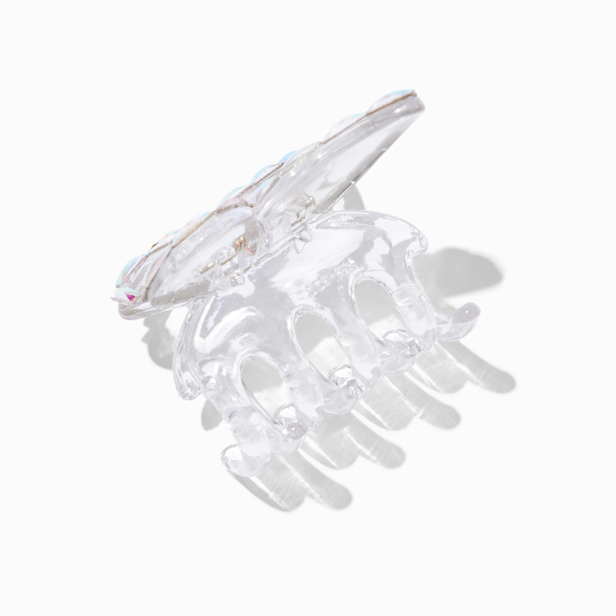 Clear Iridescent Butterfly Hair Claw,
