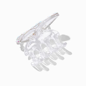Clear Iridescent Butterfly Hair Claw,