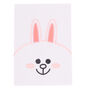 LINE FRIENDS&copy; Cony A5 Plush Notebook &ndash; White,