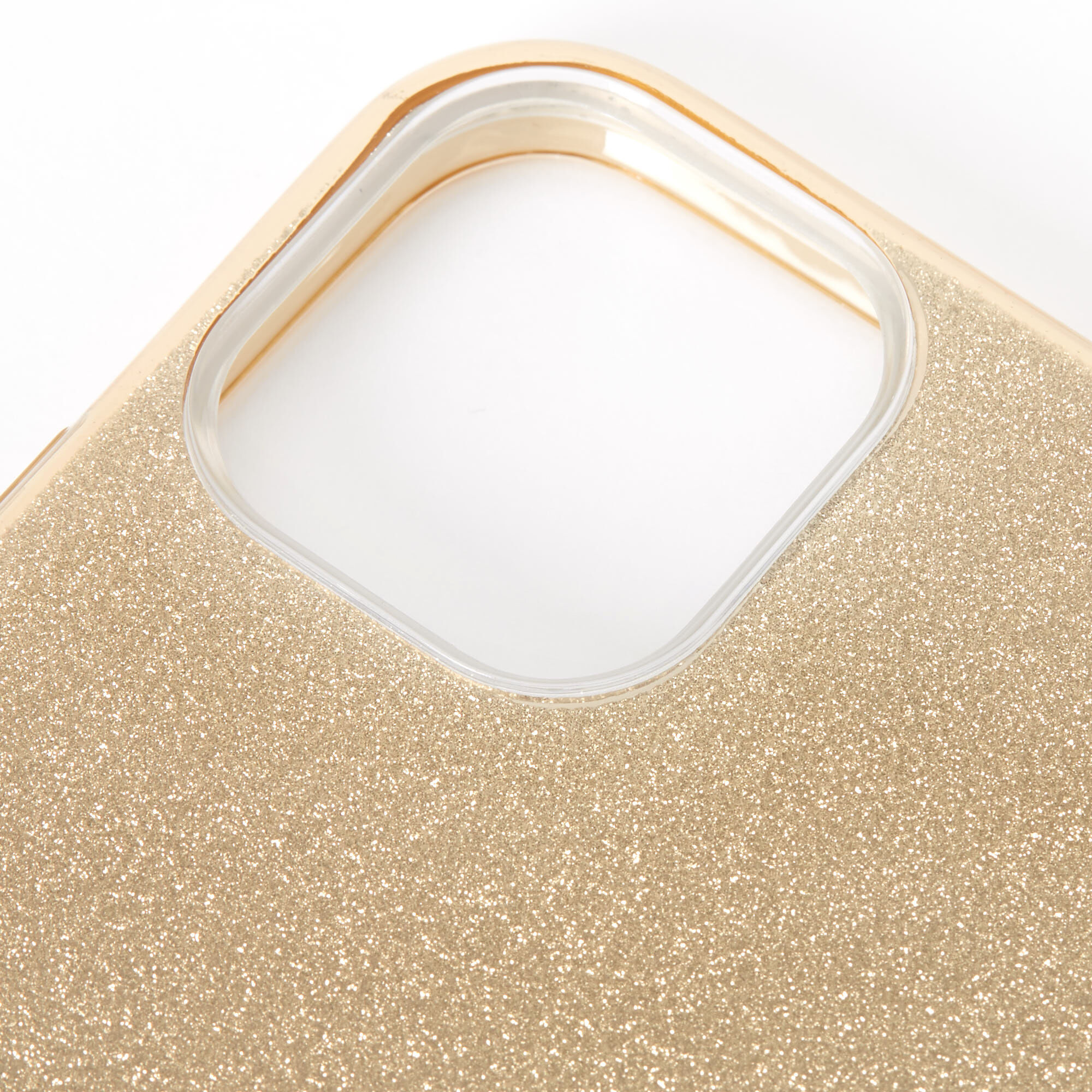 Gold Glitter Protective Phone Case - Fits iPhone® 11 Pro Max,