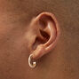 Boucles d&rsquo;oreilles superposables cerises couleur dor&eacute;e - Lot de 6,